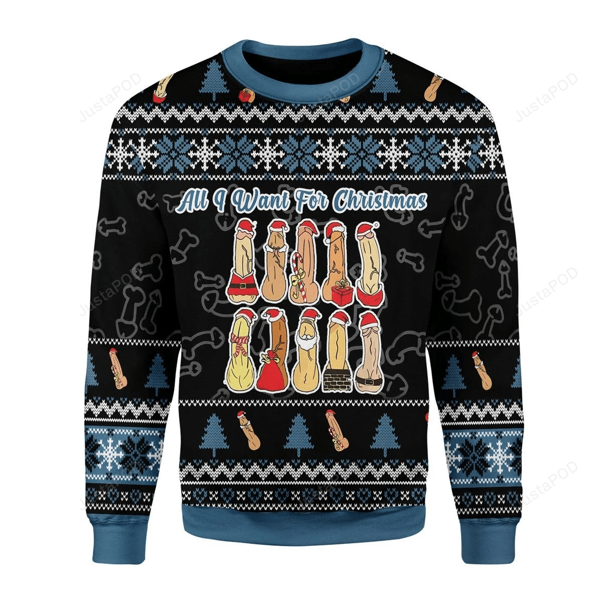 All I Want For Christmas Christmas Ugly Sweater- Best Christmas Gifts 2023