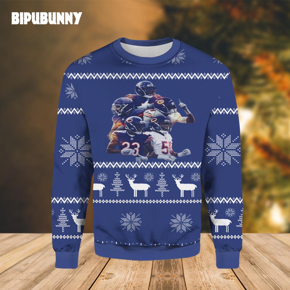 American Football Chicago Bears Ugly Christmas Sweater- Best Christmas Gifts 2023