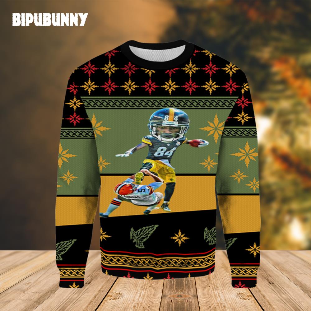 Antonio Brown Tampa Bay Buccaneers Ugly Christmas Sweater- Best Christmas Gifts 2023