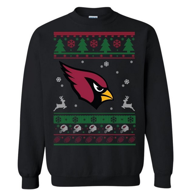 Arizona Cardinals Logo Nfl Football Christmas Ugly Sweater- Best Christmas Gifts 2023