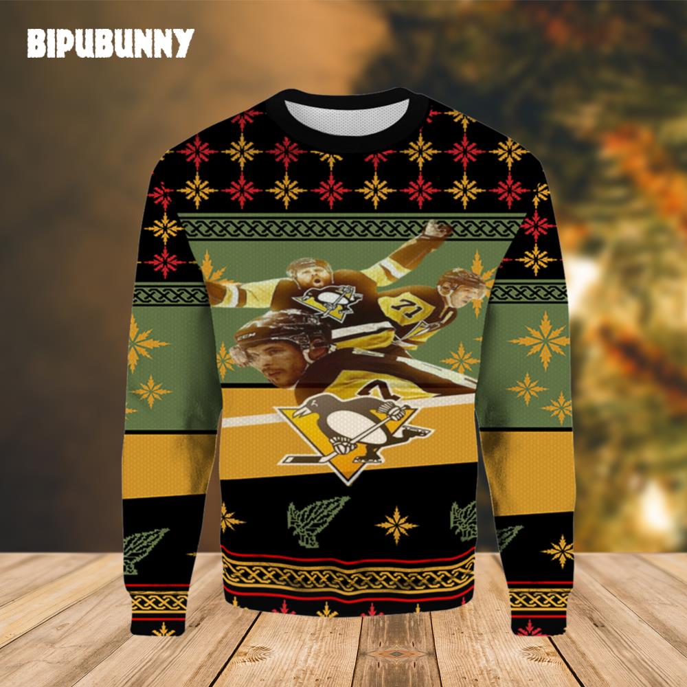 Artwork Pittsburgh Penguins Ugly Christmas Sweater