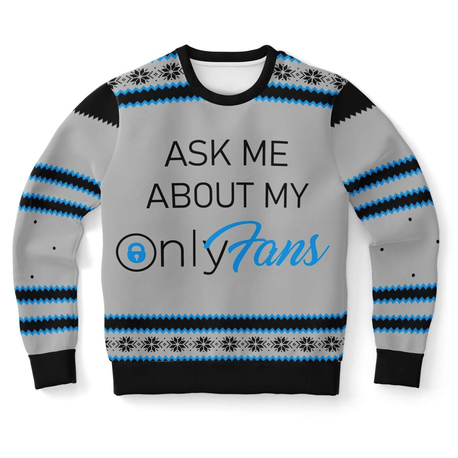 Ask Me My Onlyfans Christmas Ugly Sweater- Best Christmas Gifts 2023