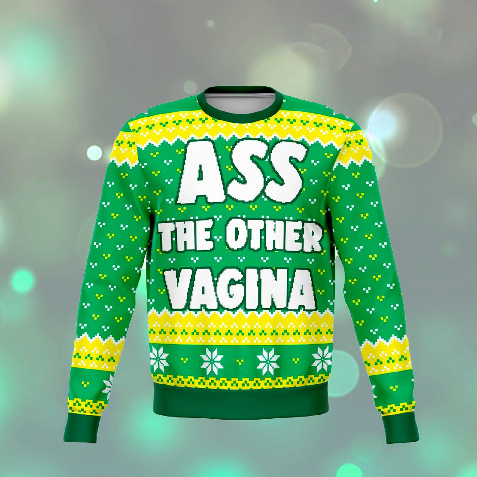 Ass The Other Vagina Christmas Ugly Sweater- Best Christmas Gifts 2023