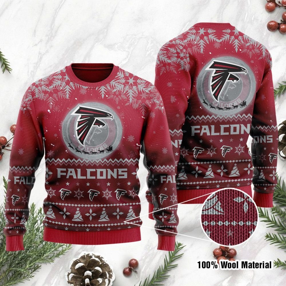 Atlanta Falcons American Football NFL Christmas Ugly Sweater- Best Christmas Gifts 2023