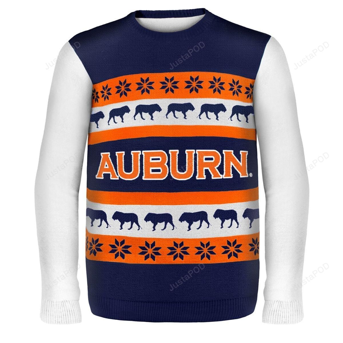 Auburn Tigers Christmas Ugly Sweater- Best Christmas Gifts 2023