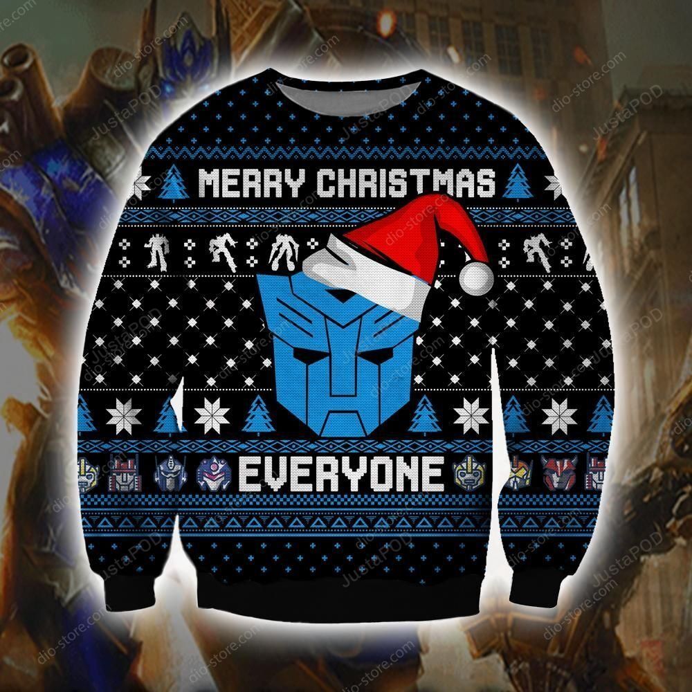 Autobot Santa Christmas Ugly Sweater- Best Christmas Gifts 2023