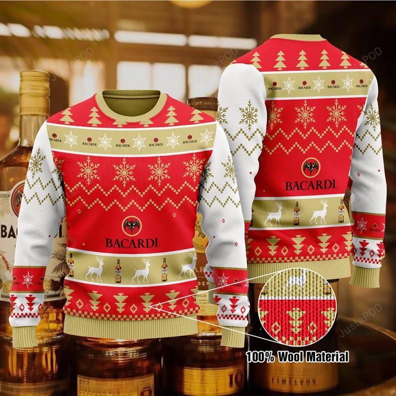 Bacardi Christmas Ugly Sweater- Best Christmas Gifts 2023