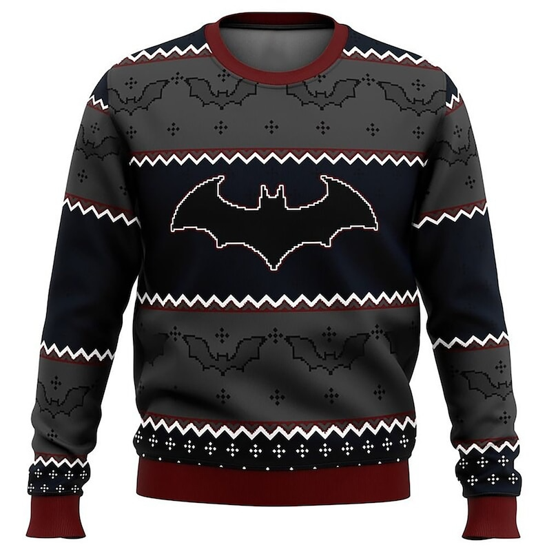 Batman Dark Ugly Christmas Sweater