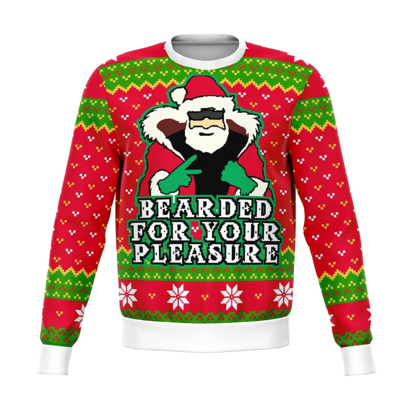 Beard For Your Pleasure Christmas Ugly Sweater- Best Christmas Gifts 2023