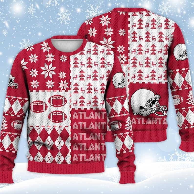 Best Gift 2023 -Atlanta falcons ugly christmas sweater