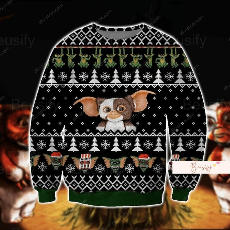 Best Gift 2023 -Christmas Gremlins Ugly Sweater