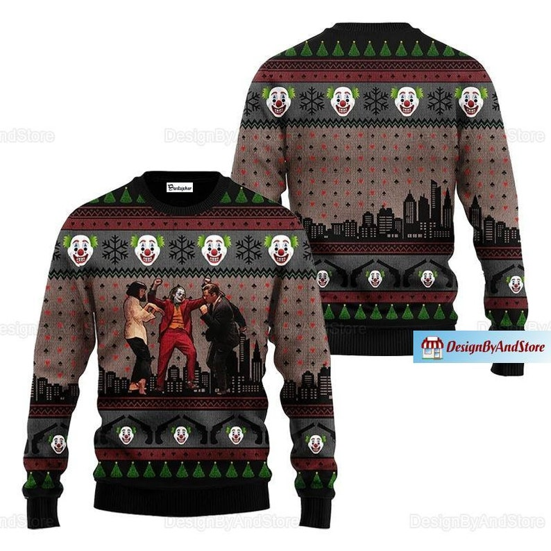 Best Gift 2023 -Christmas Joker Ugly Christmas Sweater