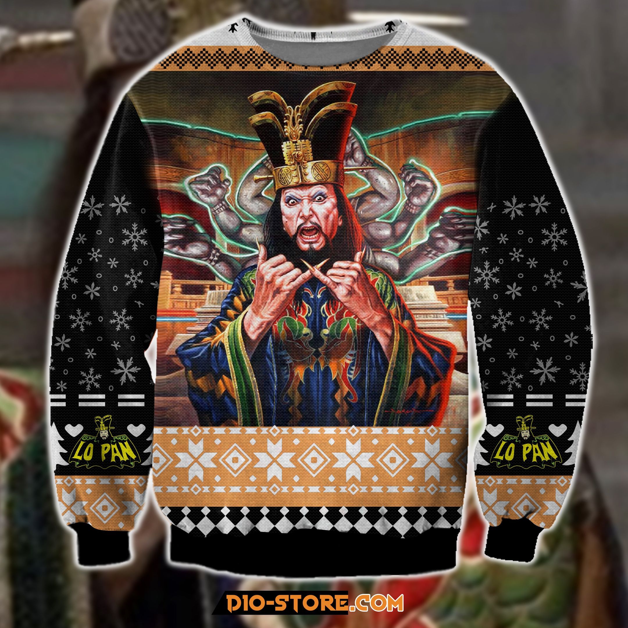 Big Trouble In Little China Christmas Ugly Sweater- Best Christmas Gifts 2023