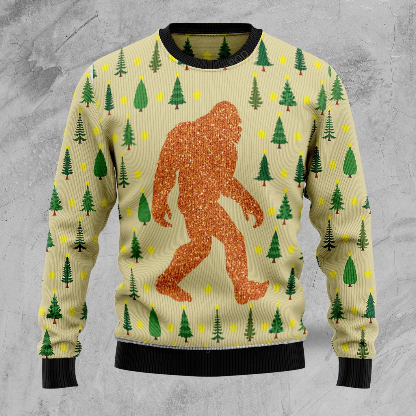 Bigfoot Sasquatch Gifts Christmas Ugly Sweater- Best Christmas Gifts 2023