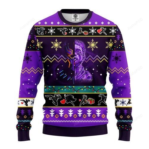 Black Panther Christmas Ugly Sweater- Best Christmas Gifts 2023