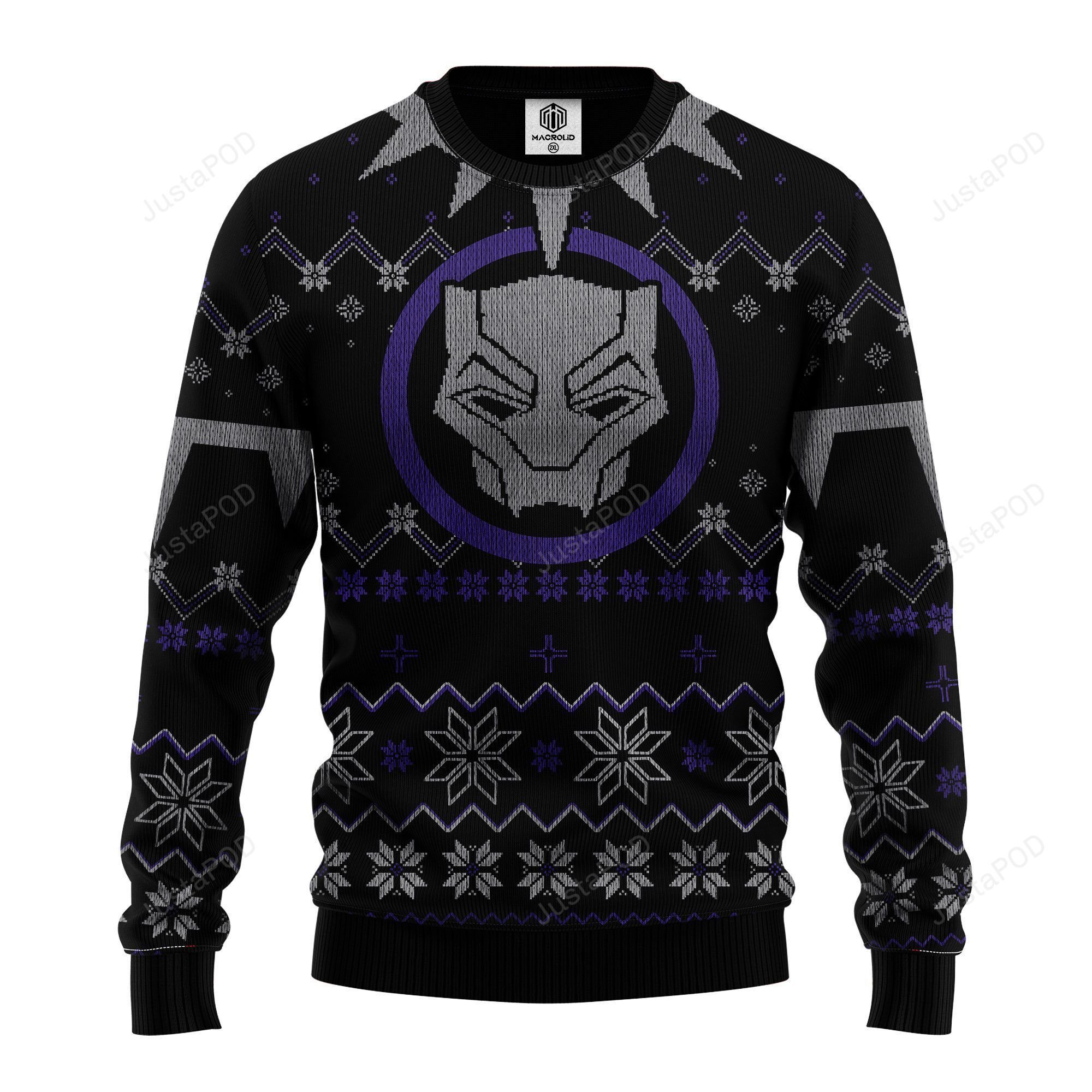 Black Panther Walanda Christmas Ugly Sweater- Best Christmas Gifts 2023