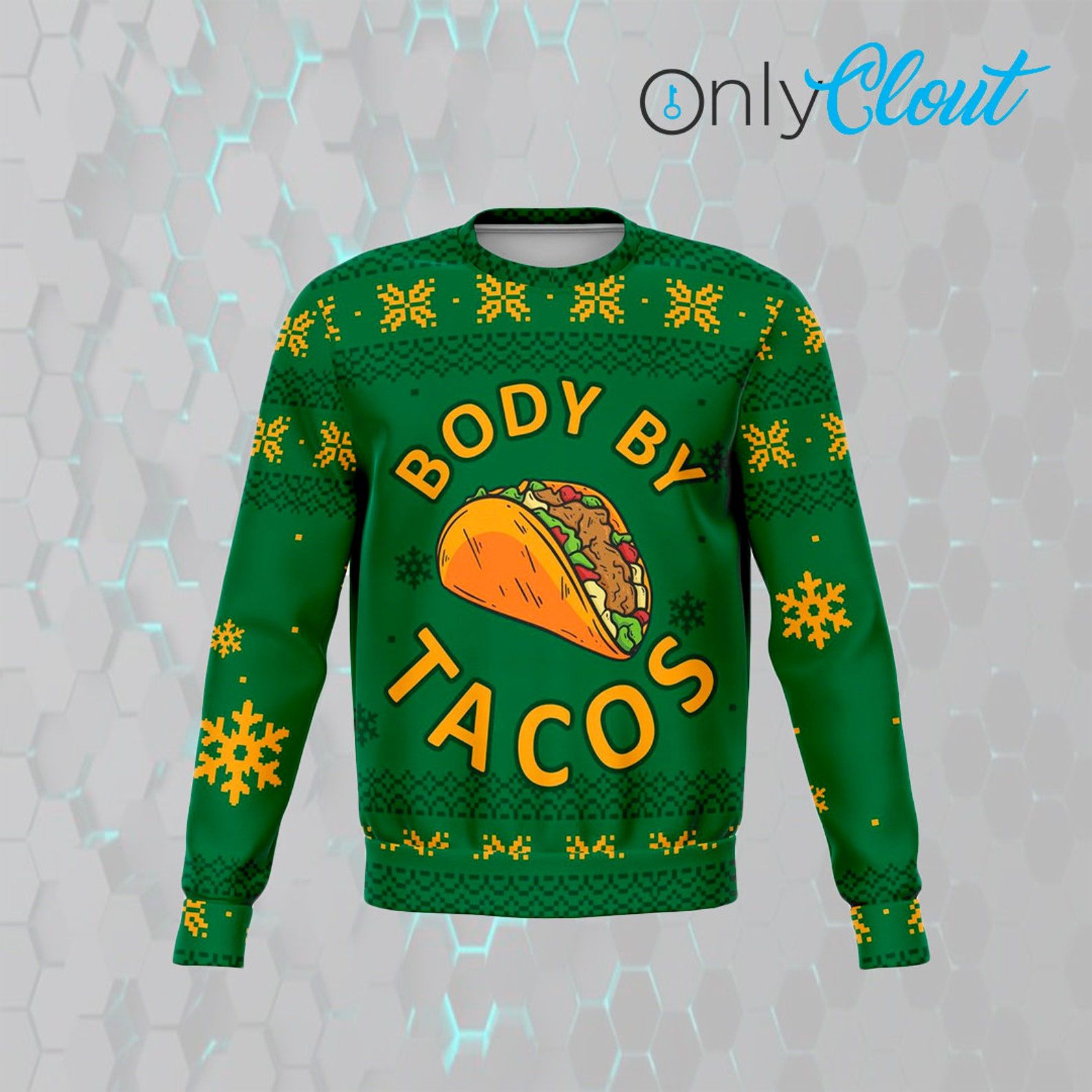 Body By Tacos Christmas Ugly Sweater- Best Christmas Gifts 2023