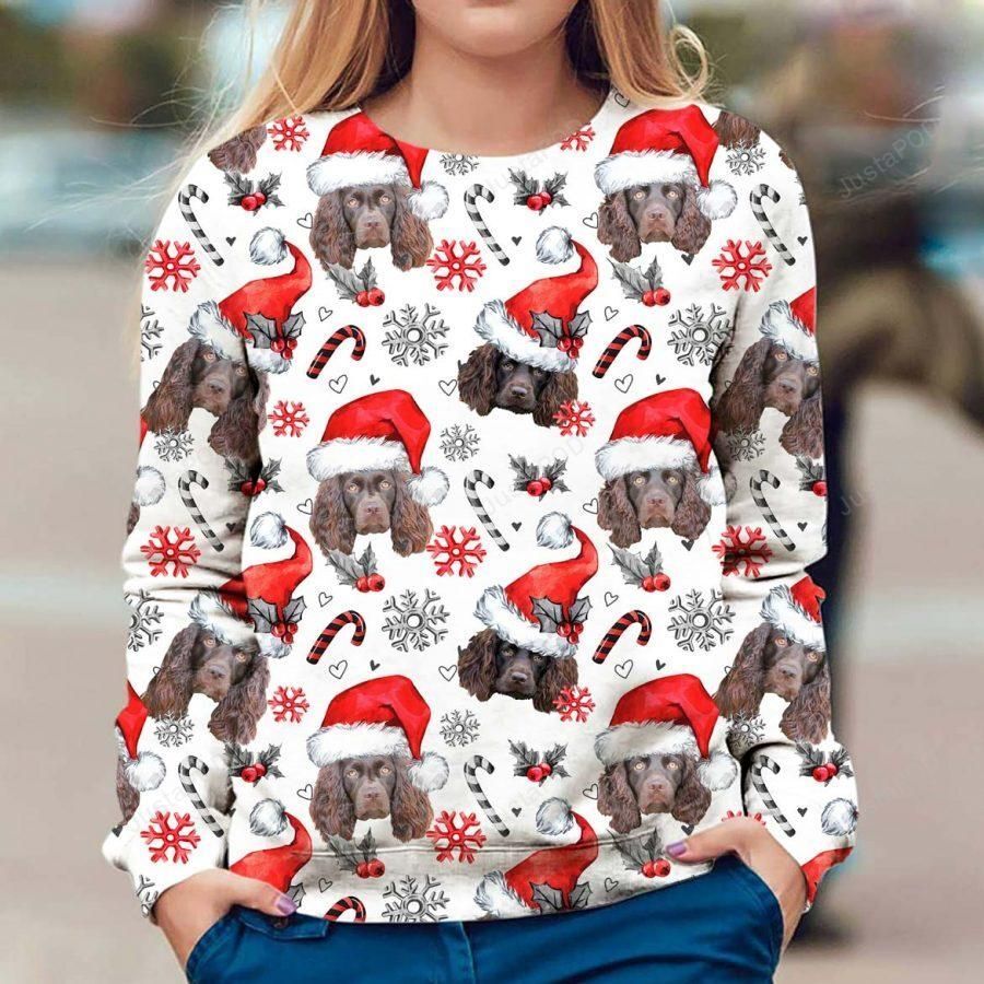 Boykin Spaniel Dog Christmas Ugly Sweater- Best Christmas Gifts 2023