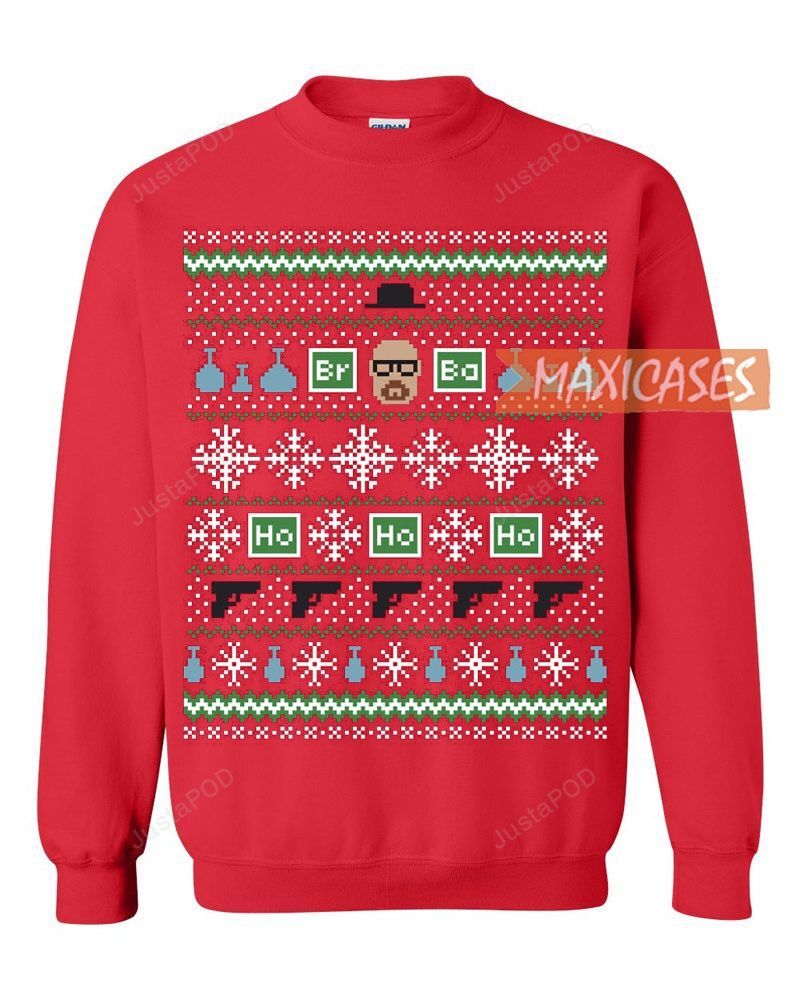 Breaking Bad Heisenberg Christmas Ugly Sweater- Best Christmas Gifts 2023