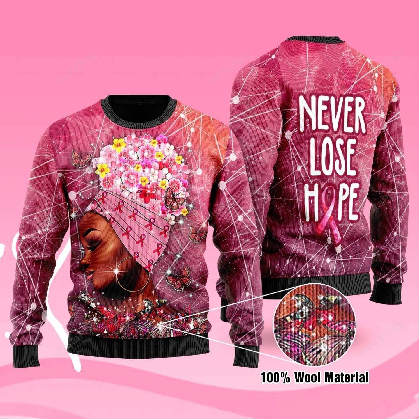 Breast Cancer Awareness Gifts Christmas Ugly Sweater- Best Christmas Gifts 2023