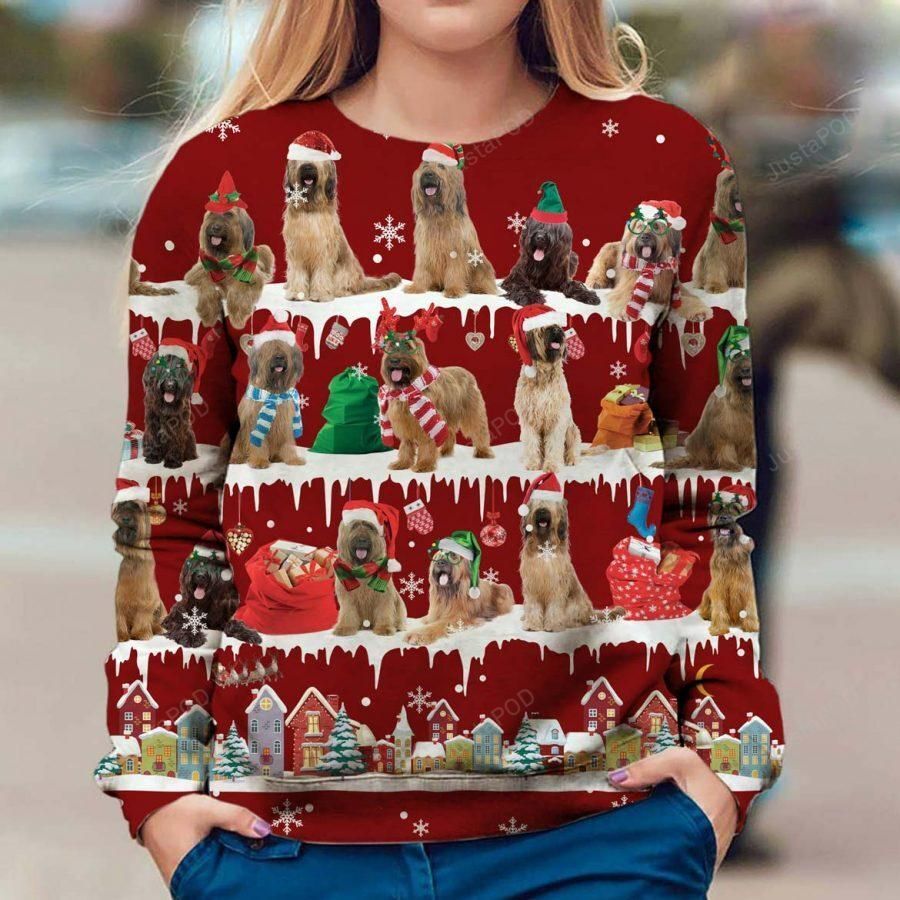 Briard Dog Christmas Ugly Sweater- Best Christmas Gifts 2023