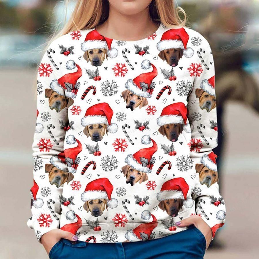 Broholmer Dog Santa Christmas Ugly Sweater- Best Christmas Gifts 2023