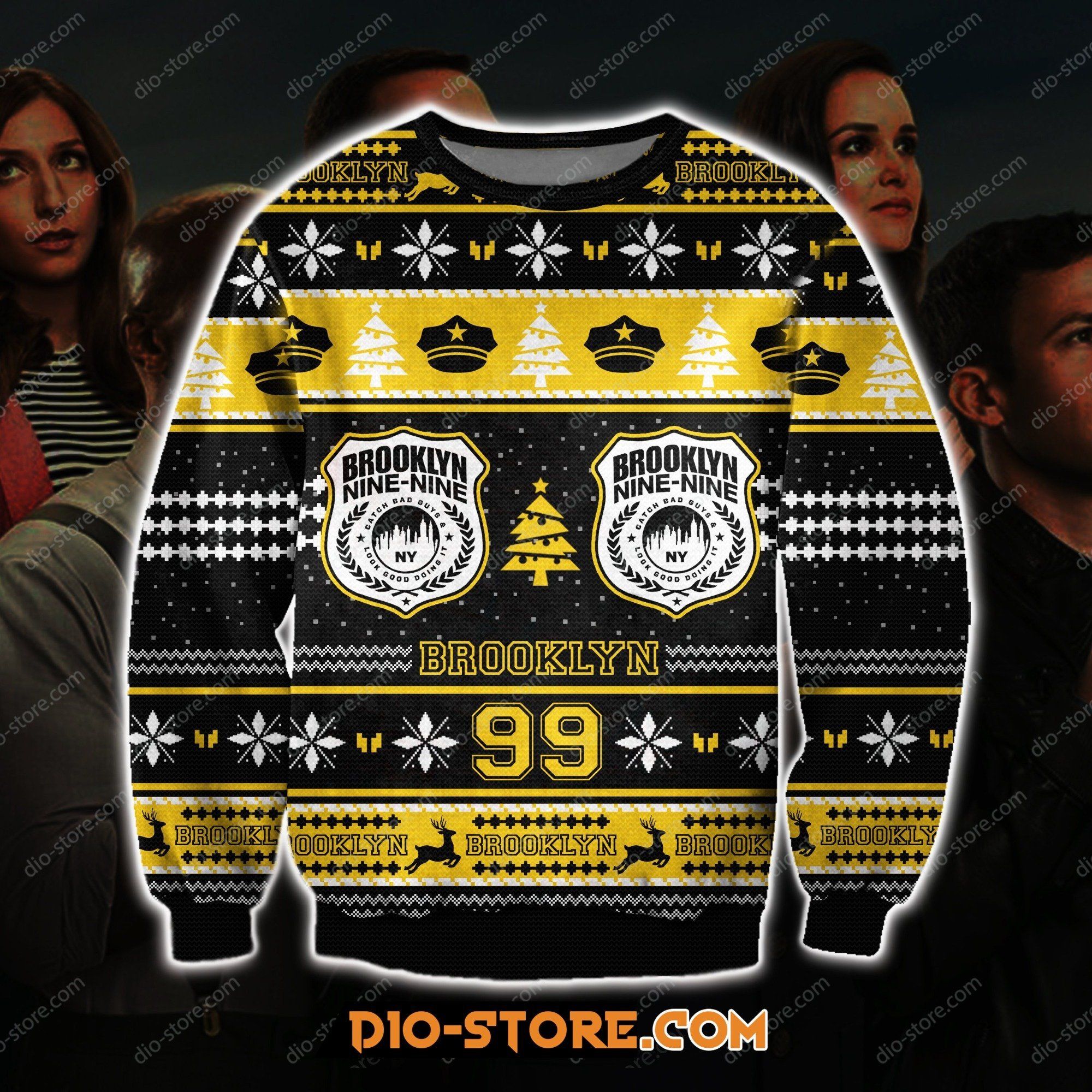 Brooklyn 99 Christmas Ugly Sweater- Best Christmas Gifts 2023