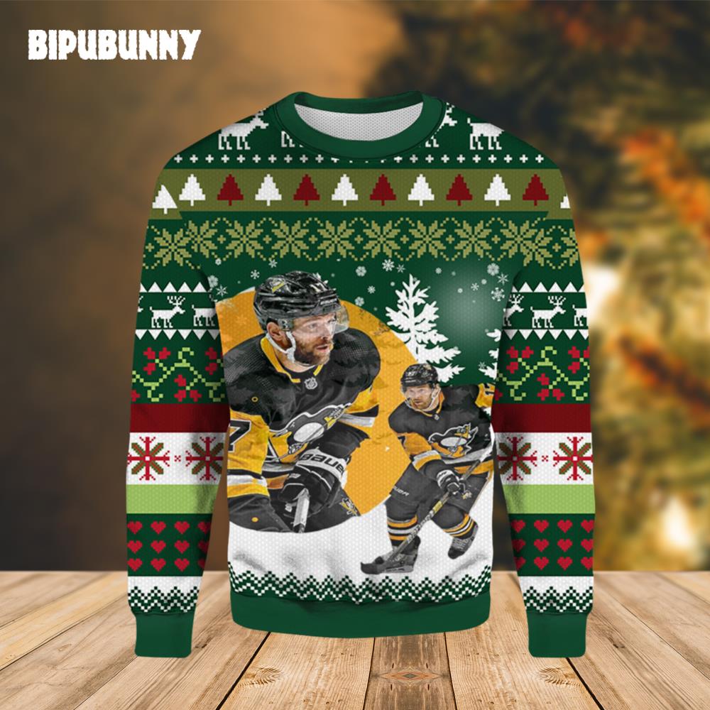 Bryan Rust Pittsburgh Penguins Ugly Christmas Sweater