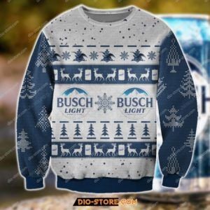 Busch Light Beer Lover Christmas Ugly Sweater- Best Christmas Gifts 2023