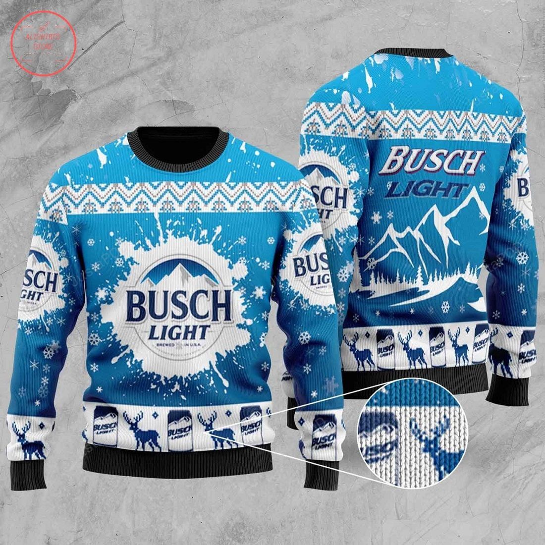 Busch Light Gift ChristmasUgly Sweater- Best Christmas Gifts 2023