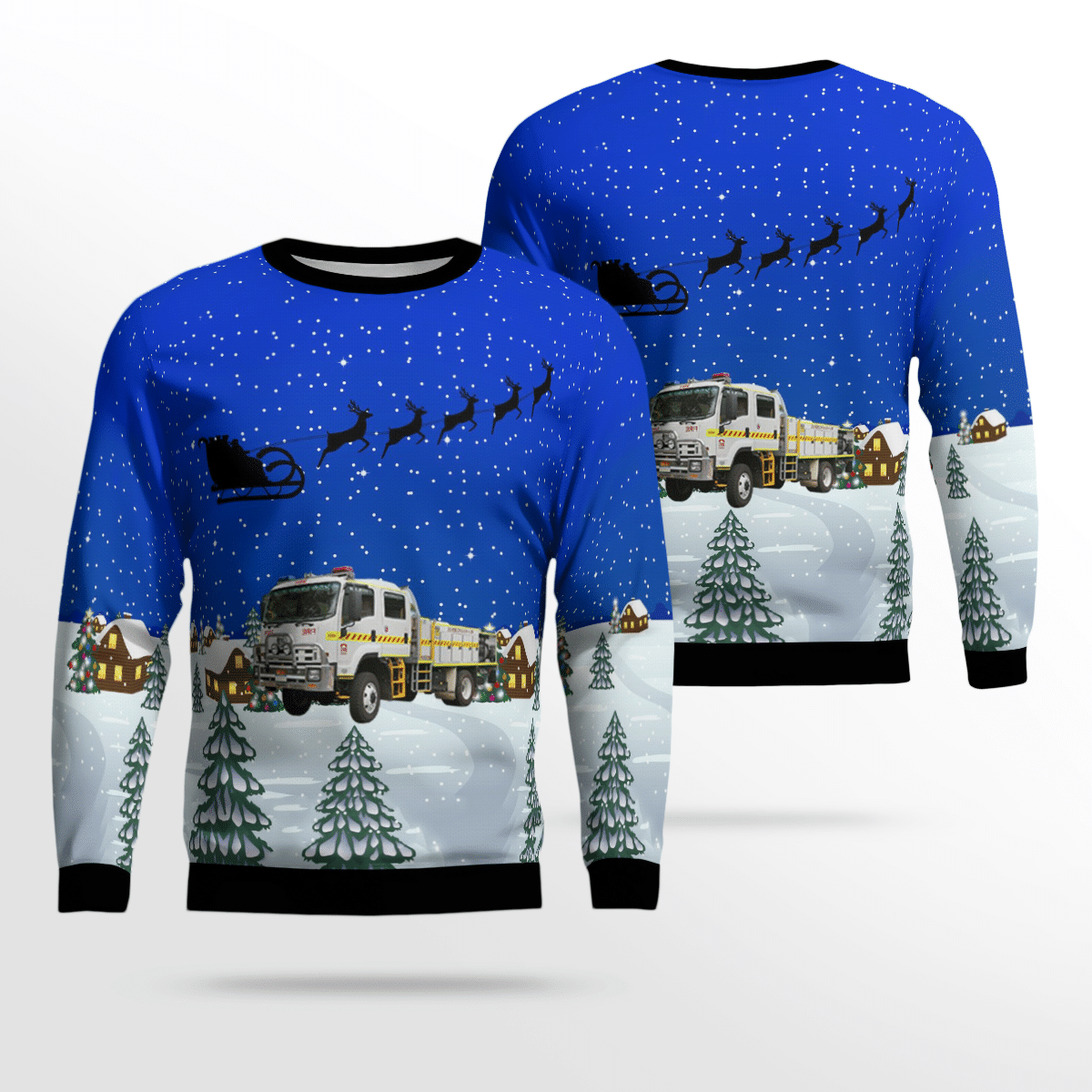 Bush Fire Service  Christmas  Ugly Sweater- Best Christmas Gifts 2023