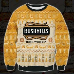 Bushmills Irish Christmas  Ugly Sweater- Best Christmas Gifts 2023