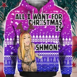 Cardi B All I Want for Christmas is Shmoney Christmas Ugly Sweater- Best Christmas Gifts 2023