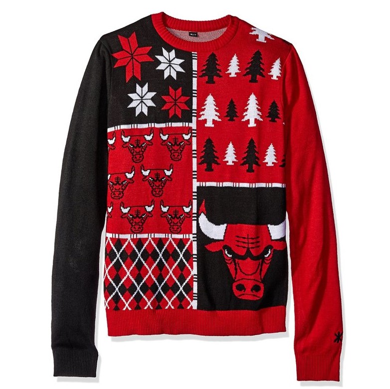 Chicago Bulls Christmas Tree Christmas Ugly Sweater Sweatshirt- Best Christmas Gifts 2023