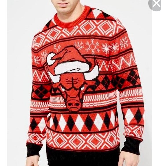 Chicago Bulls NBA Team Unisex Christmas Ugly Sweater Sweatshirt- Best Christmas Gifts 2023