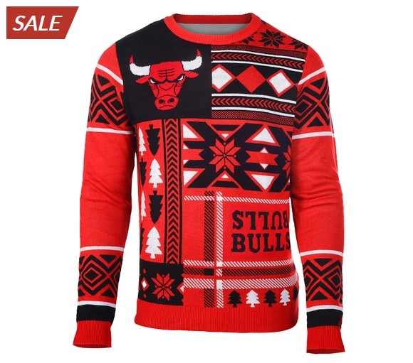 Chicago Bulls Unisex Christmas Ugly Sweater Sweatshirt- Best Christmas Gifts 2023