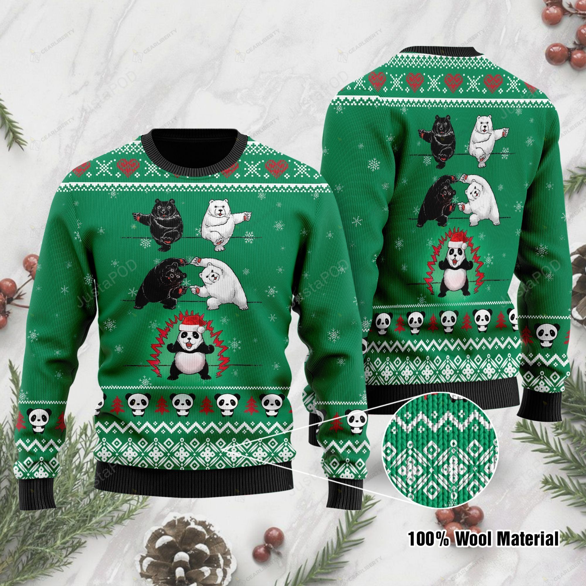 Christmas Bears Christmas Ugly Sweater- Best Christmas Gifts 2023