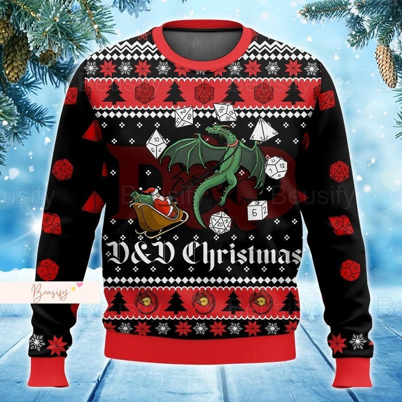 Christmas DnD Christmas Sweater