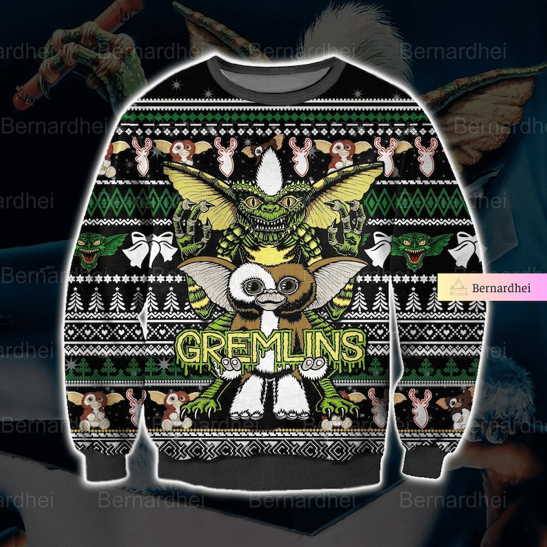 Christmas Gremlins Ugly Sweater Best Gift