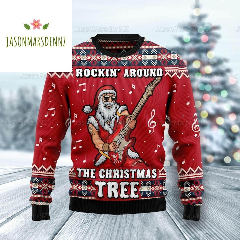 Christmas Santa Claus Ugly Sweater 3