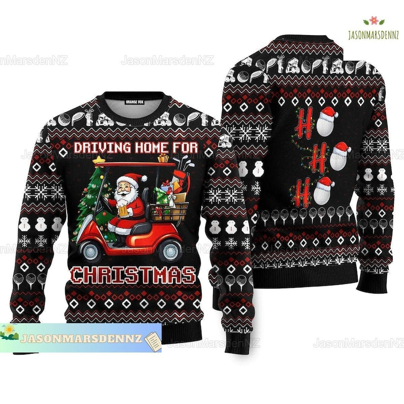 Christmas Santa Claus Ugly Sweater 4