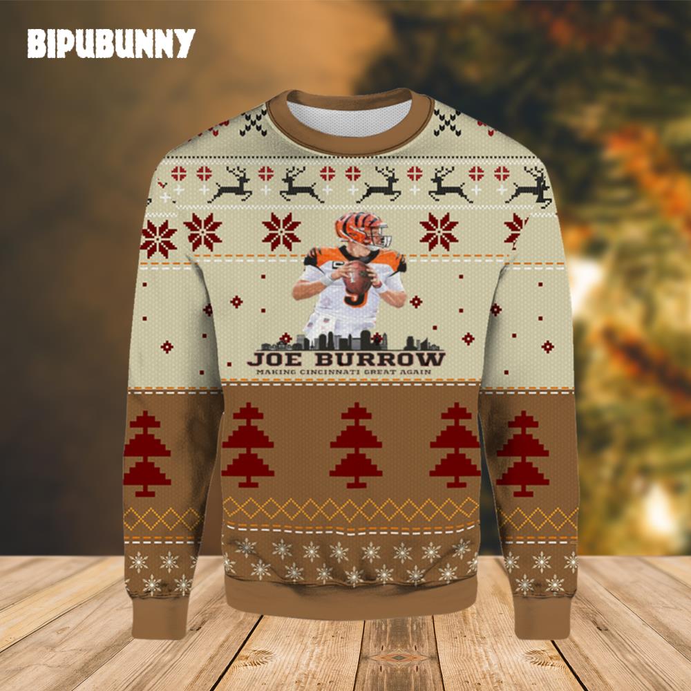 Cincinnati Bengals Football Ugly Christmas Sweater- Best Christmas Gifts 2023