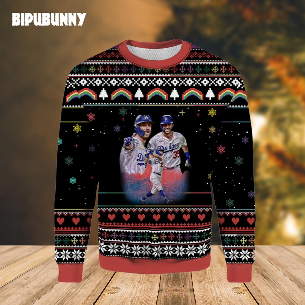 Cody Bellinger Dodgers Ugly Sweater- Best Christmas Gifts 2023