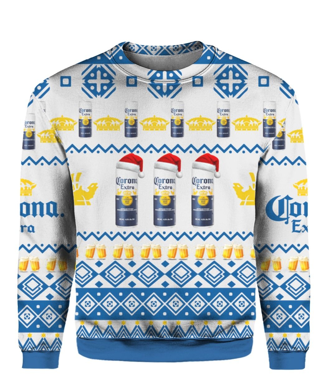 Corona Extra Beer Christmas Ugly Sweater- Best Christmas Gifts 2023