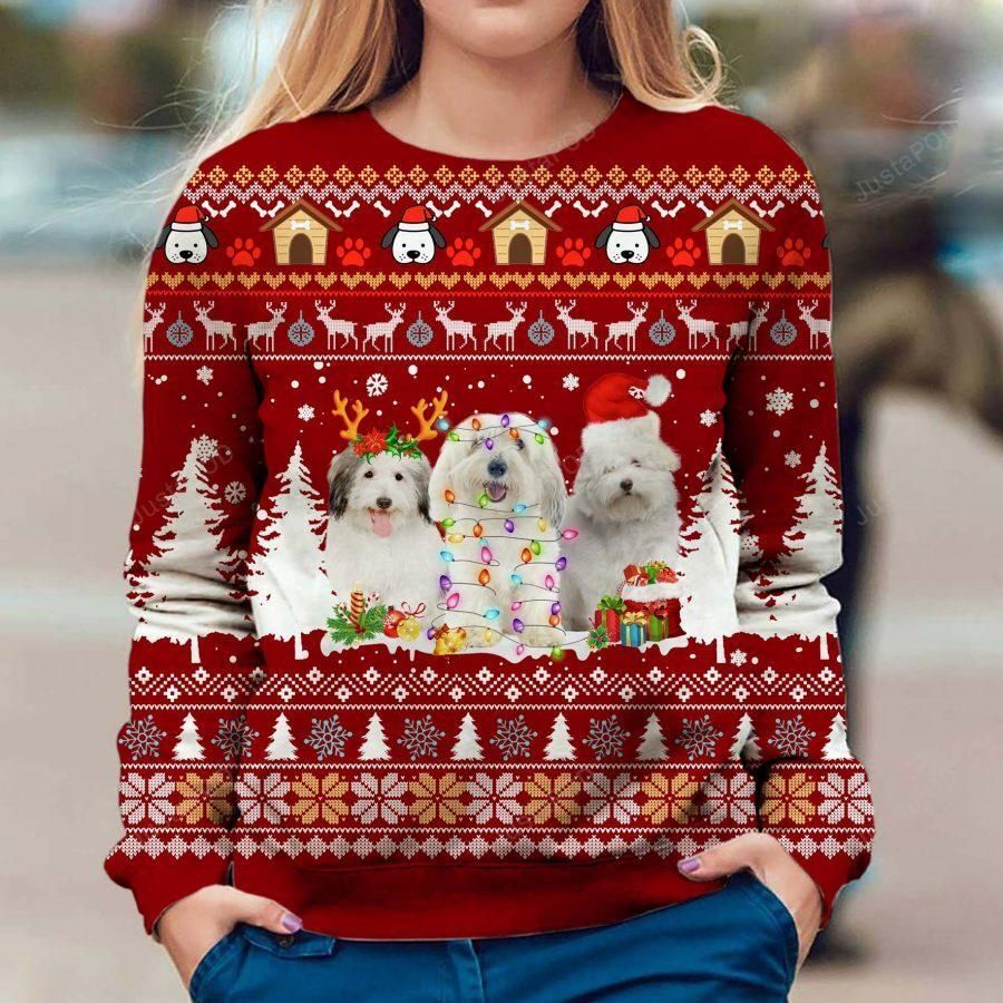 Coton De Tulear Dog Christmas Ugly Sweater- Best Christmas Gifts 2023