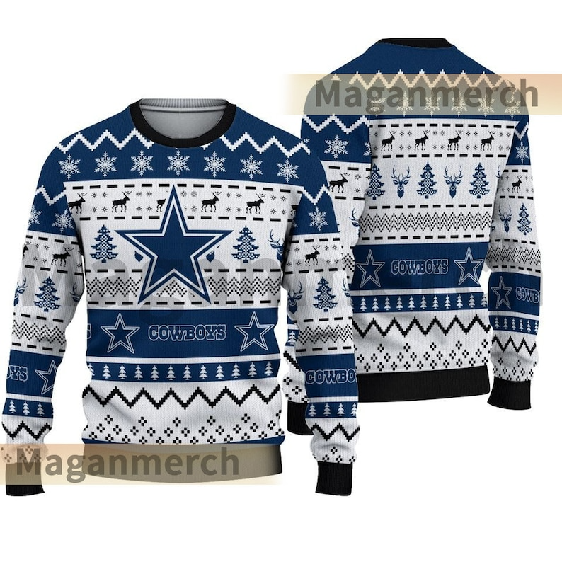 Cowboys Football Team Ugly Christmas Sweater