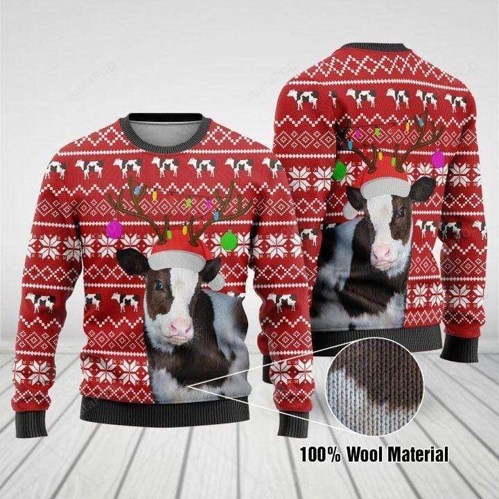 Cows So Cute Christmas Ugly Sweater- Best Christmas Gifts 2023