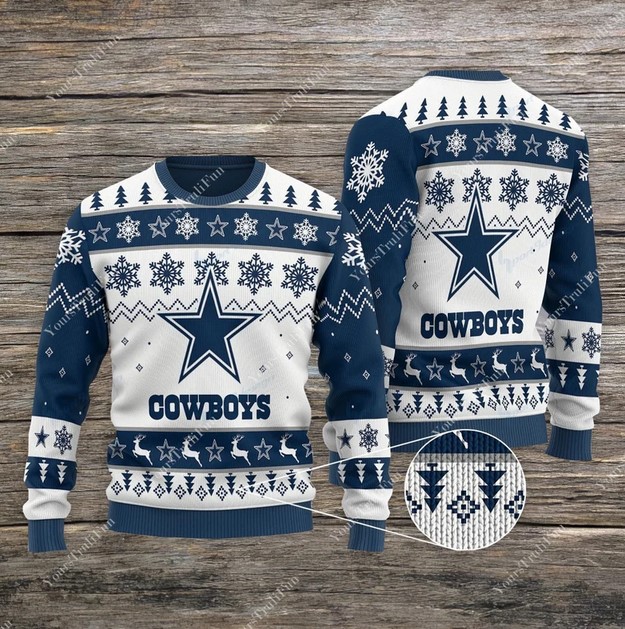 Dallas Cowboys Ugly Sweater Sweatshirt, NFL Cowboys Christmas Ugly Sweater- Best Christmas Gifts 2023