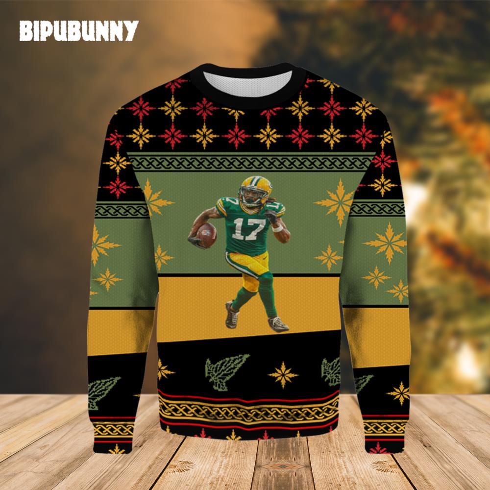 Davante Adams Ugly Christmas Sweater- Best Christmas Gifts 2023