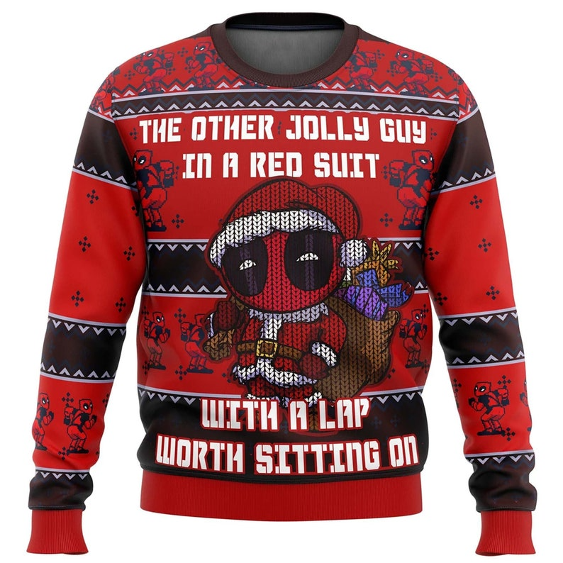 Deadpools Marvels Ugly Christmas Sweater